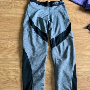 NIKE PRO FULL LENGTH GIRLS LARGE LEGGINGS